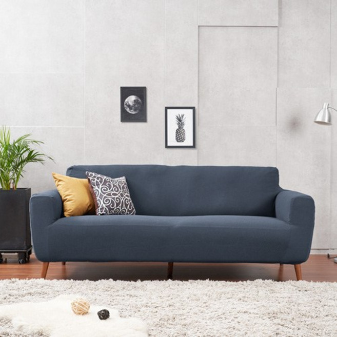 리빙모어 미니멀 나노 소파커버, 피죤그레이, 1개