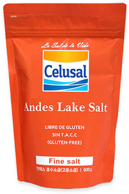 셀루살 안데스 소금 / 고운 중간 굵은(호수염) 600g + 달초 증정, 1개