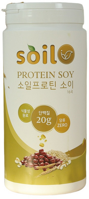 KHCAMP 소일프로틴 소이16곡물 700g 식물성 단백질보충제 분리대두쉐이크, 1개