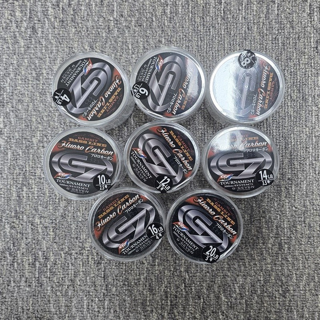 G7 토너먼트 카본낚시줄 300M 민물 바다 루어낚시 원물 목줄, 1개