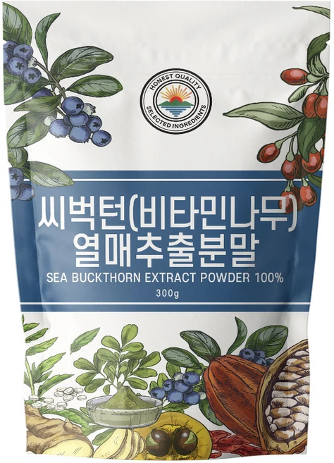 해나식품 비타민나무열매분말, 300g, 1개 - 쿠팡