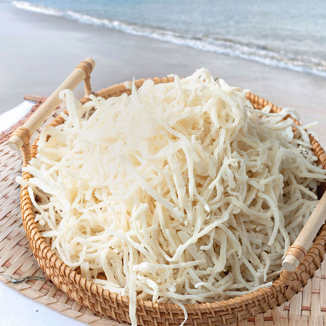 국내가공 백진미채 오징어채 상급 1kg 500g 300g / 진미채 볶음 반찬 튀김 안주, 1개