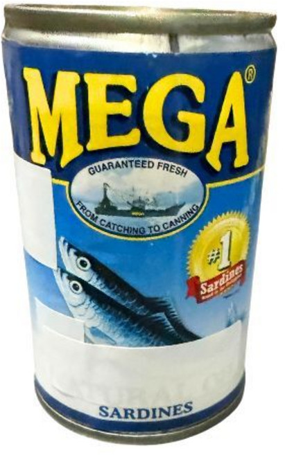 MEGA 鯖魚罐頭(天然油) 155g, 1個