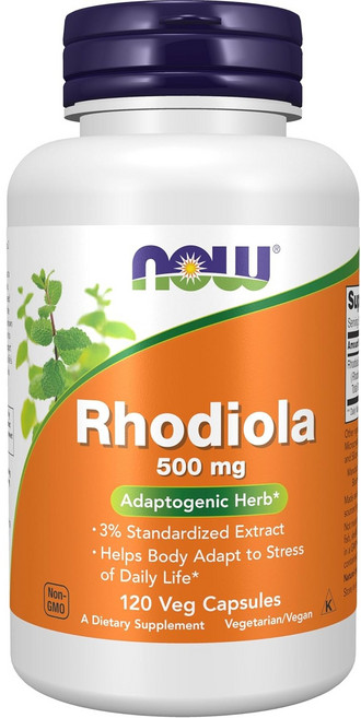 나우푸드 로디올라 500mg 120 베지캡슐 Rhodiola 홍경천 면역강화, 120정, 1개