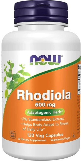 나우푸드 로디올라 500mg 120 베지캡슐 Rhodiola 홍경천 면역강화, 120정, 1개 - 쿠팡
