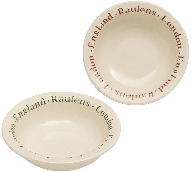 메종오브제 로렌스 런던 구프 찬기 S 2종 세트, 그린, 레드, 1세트