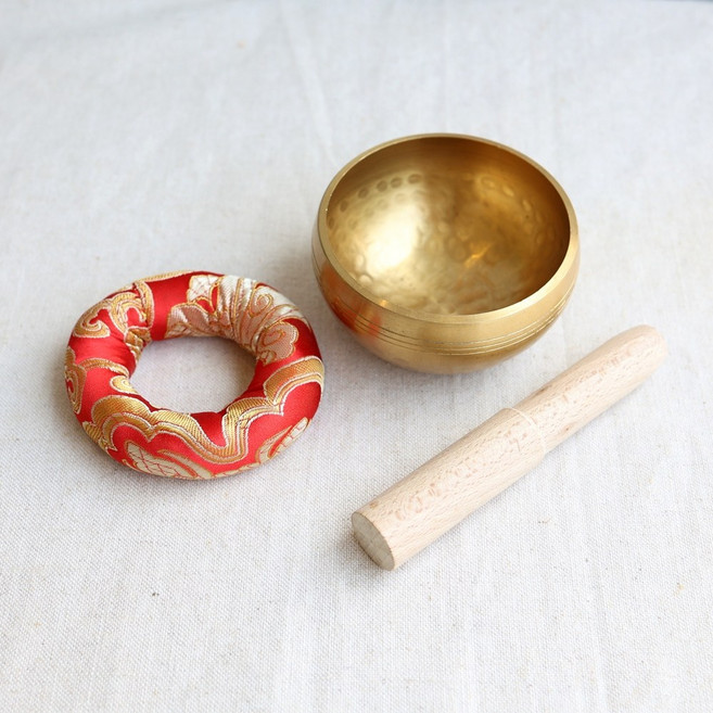 迷你頌缽 靜心 冥想 瑜珈 紓壓, 1個, 迷你頌缽 / 直徑8cm