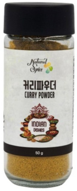 내츄럴스파이스 커리 파우더, 50g, 1개