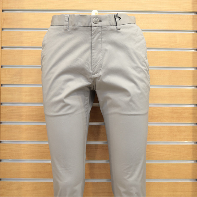 [INDIAN] 여름 슬림 허리밴딩 면바지 뉴트럴 그레이 MIV DL5M3161