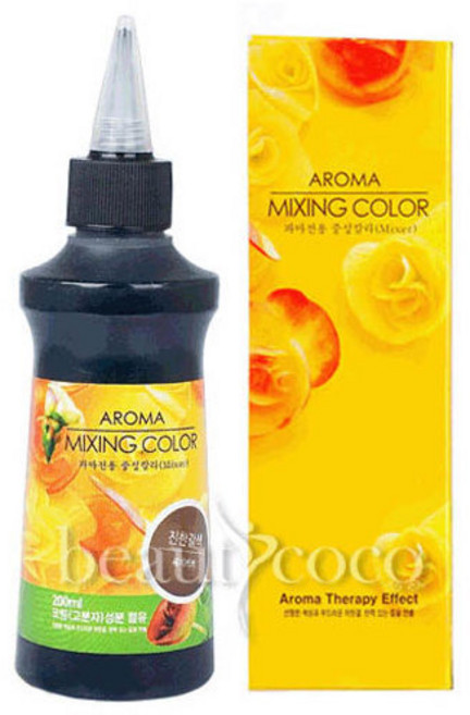 [PL코스메틱] 아로마 믹싱 칼라(중성칼라) 200ml, 적포도주색, 1개
