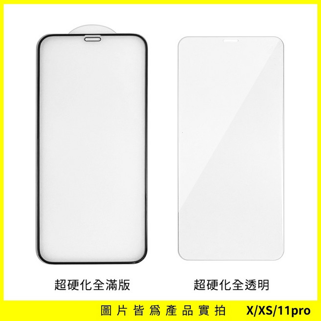 iPhone 13 mini 超硬化全滿版玻璃保護貼, 1個, X／XS／11Pro  (共用),全滿版 (有黑邊)