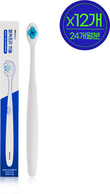 화이니카 앵커프리 칫솔, 12개, 1개입