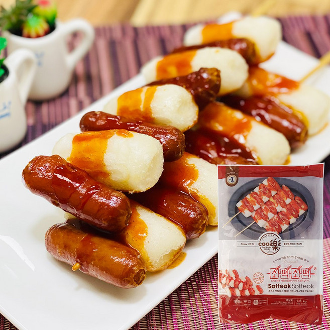 휴게소 대표간식 소떡소떡 1.5kg (150gX10개), 1개