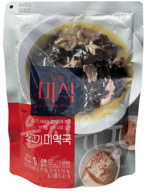 더미식 소고기미역국, 350g, 6개