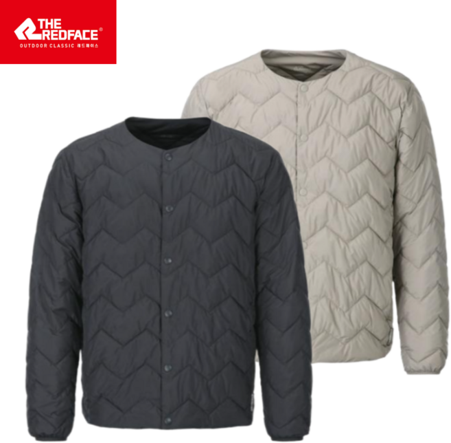 [매장발송] 레드페이스 남성용 경량패딩 가을겨울 등산 방풍 기능성 가벼운 자켓
