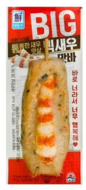 대림 빅새우맛바, 100g, 8개