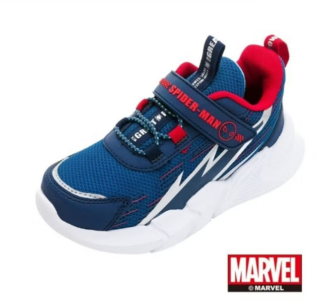 MARVEL 蜘蛛人 兒童運動鞋 網布透氣 緩震鞋底