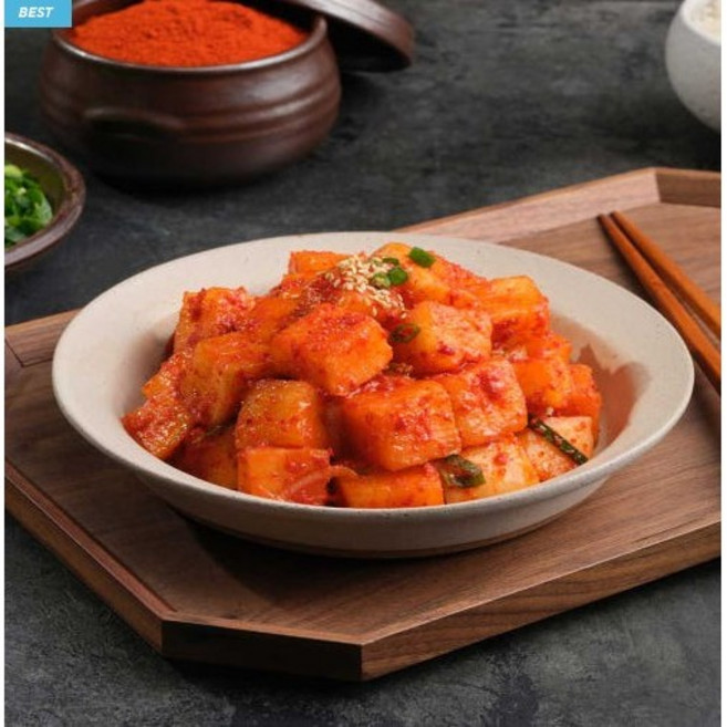 [영미네상점] 봉화청량산 국산 깍두기, 1개, 5kg