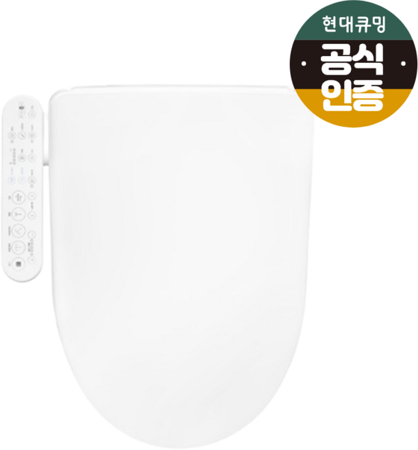 [현대큐밍]일시불 비데 더클린 살균케어 자동비데 변기 화장실 방수 전자식비데 HQBP530W0D 방문설치