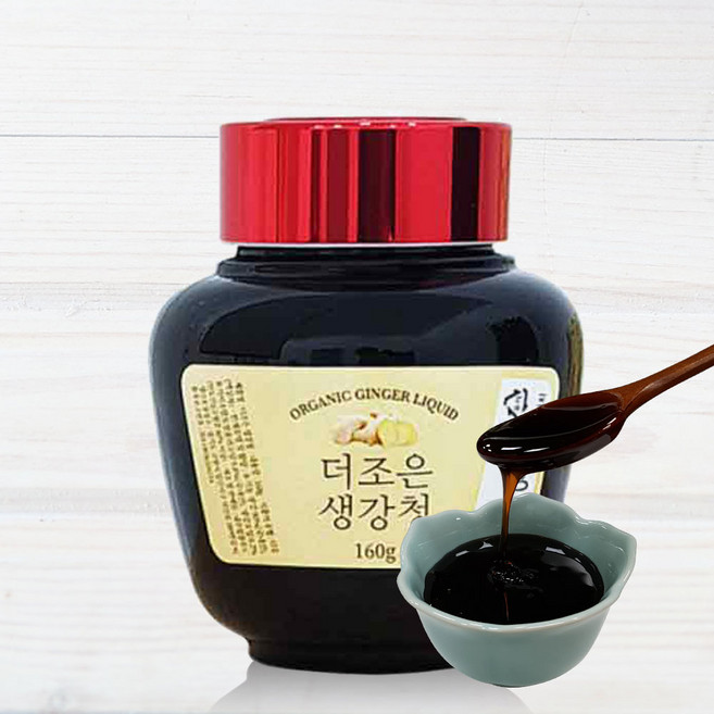 생강즙 미세먼지 생강진액 엑기스 더조은생강청160g, 3개