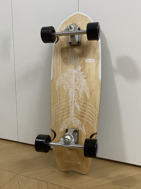 32吋陸地衝浪板 滑板 刷街初學者專業板 衝浪滑雪練習板, 如圖所示, 1個