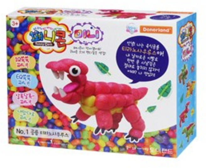 [도너랜드]퍼니콘미니 시즌1 공룡 티라노사우르스, 트리케라톱스