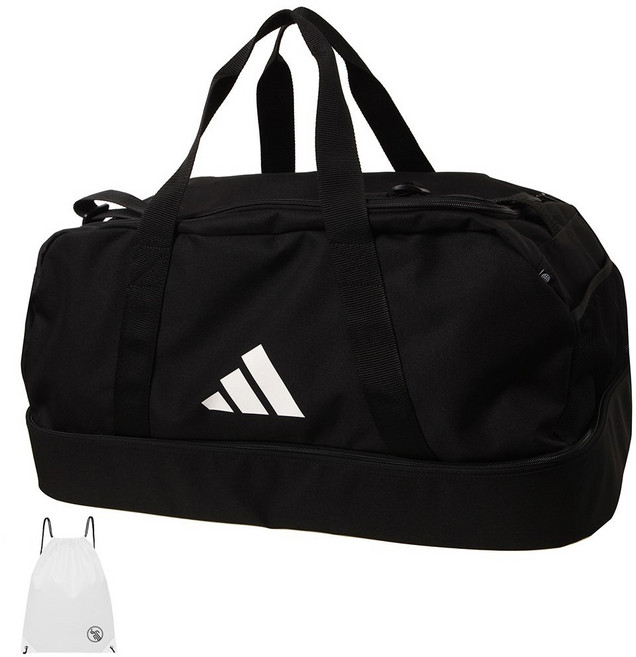 아디다스 하드바닥 미디엄 운동가방 더플백 블랙 + PGN짐쌕가방, 1개