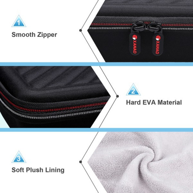 XANAD EVA 하드 케이스 Hercules DJControl Mix DJ 컨트롤러 용 보관 가방 운반, 한개옵션0