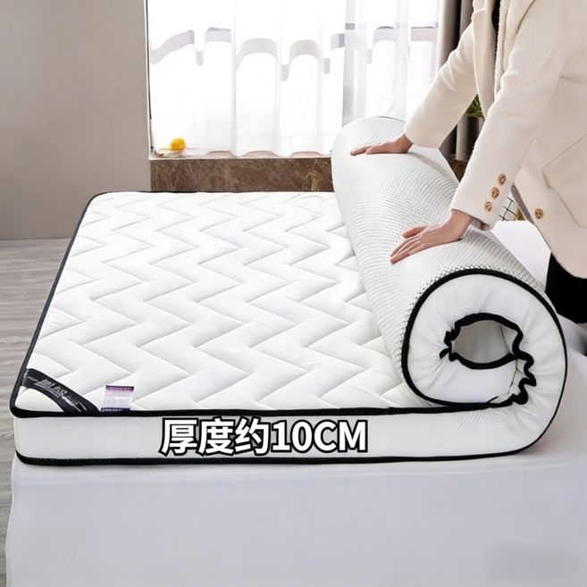 記憶墊 舒適睡眠, 白色, 8cm