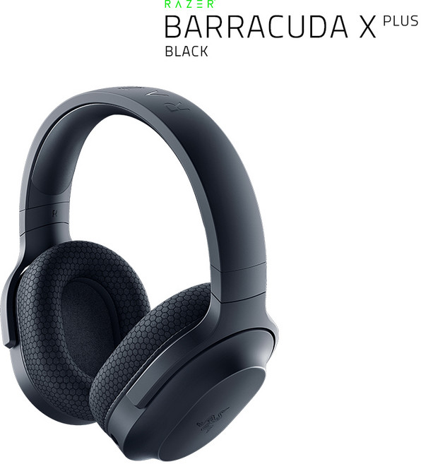 레이저 Barracuda X Plus 헤드셋, 00 [국내정품] 바라쿠다 X PLUS, 0 BLACK