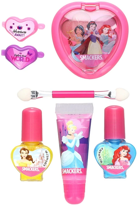 Lip Smacker 디즈니 프린세스 뷰티 컬렉션 9종 키트 Smacker (립 스매커) - 쿠팡