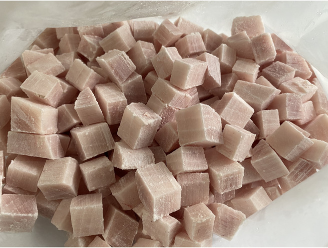 녹새치 100% 회깍두기 1kg 회덮밥 참치 참치회, 1개