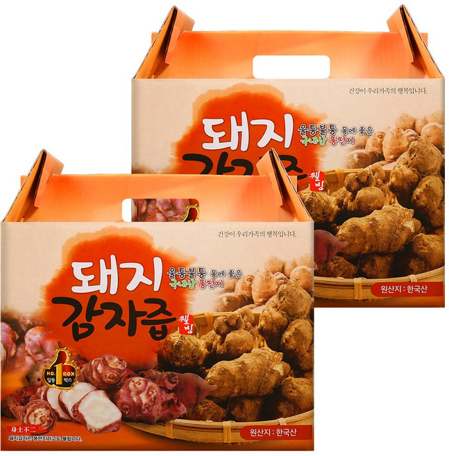 건강중심 자색 돼지감자즙, 2개, 6L