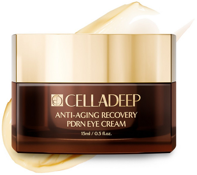 셀라딥 탄력 주름 개선 PDRN EGF 눈가주름개선 아이크림, 1개, 15ml