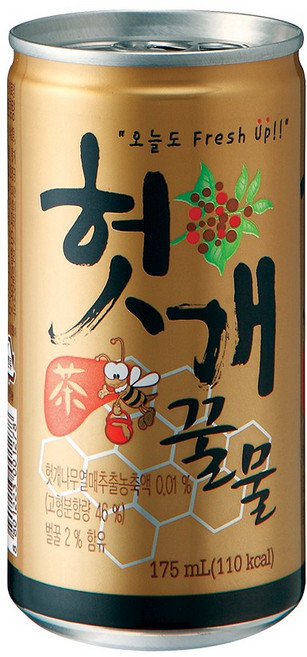 일화 헛개꿀물 175ml x 60캔 (30캔x2박스), 60개