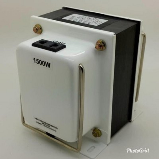 JOSHIN專利變壓器110V轉230V雙向升降壓攜帶式500W-2500W(附電源線 過載保護器), 1個