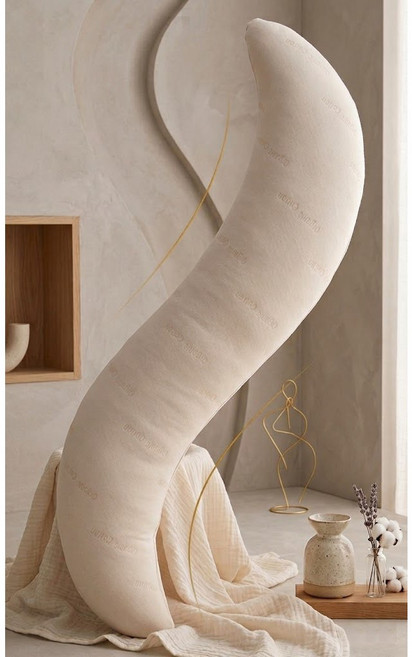 슬립앤슬립 리얼오가닉 바디 베개, 아이보리