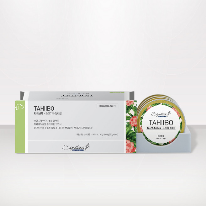 (강아지) 시그니처바이 타히보캔 강아지 30g 8개입, 단품없음, 240g, 1개