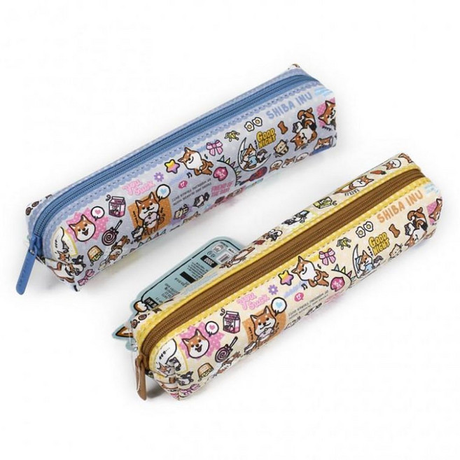 시바견 사각 봉제필통 4개 입학선물 초등학교 졸업선 sty*6851Xy, 상세페이지 참조, 상세페이지 참조