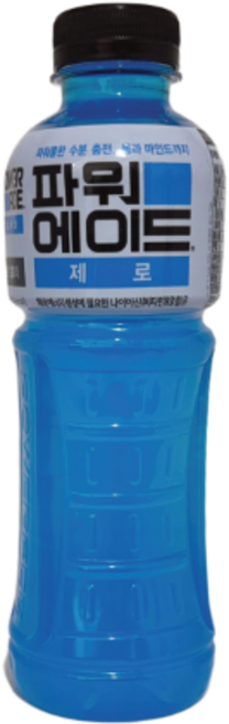 파워에이드 제로 오리지널, 600ml, 8개