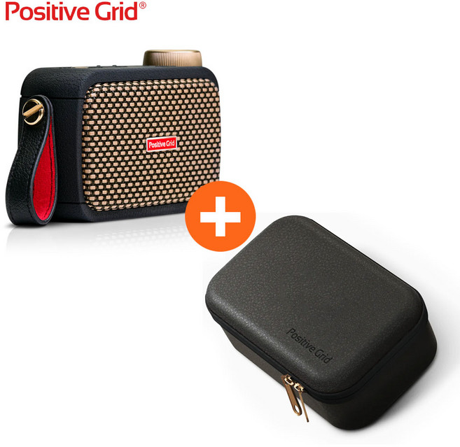 Positive Grid Spark Go 포지티브 그리드 스파크 고 + 케이스 패키지, 블랙