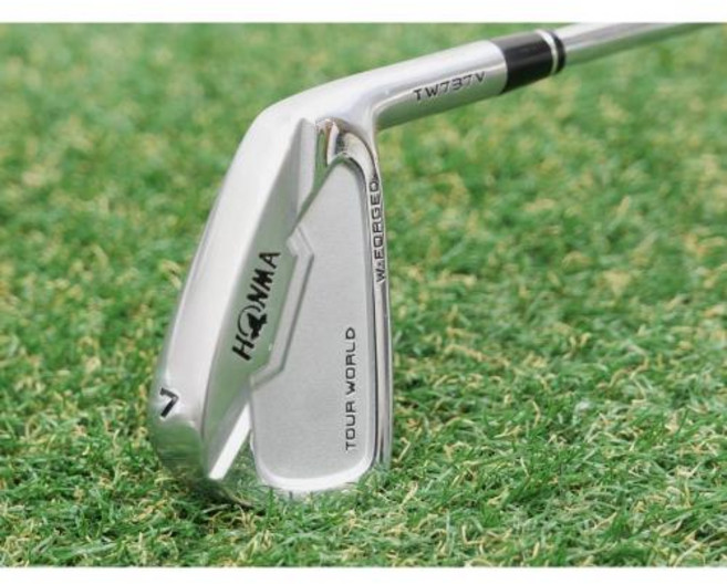 DEMO 중고 혼마 TW737V FORGED 7번단품 아이언 중량스틸 AMT S200, 32도, S