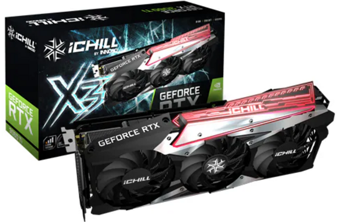 INNO3D iChiLL 지포스 RTX 3060 Ti 3팬 아이칠 초고급모델