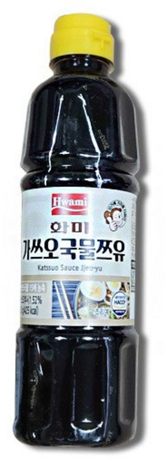 화미 화미 가쓰오국물 쯔유 600g, 1개