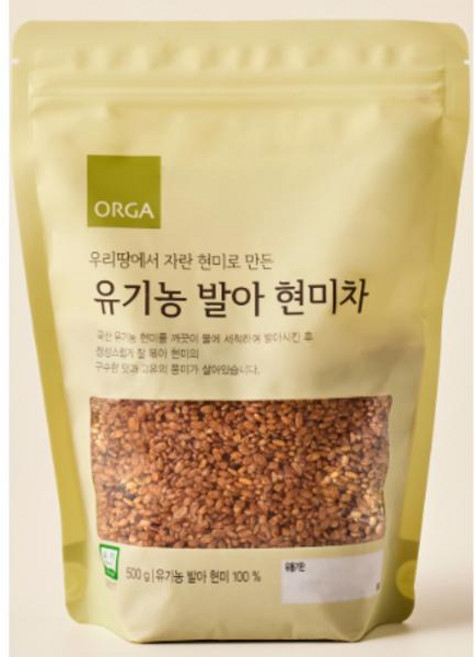 풀무원 유기농 발아 현미차 500g 1개