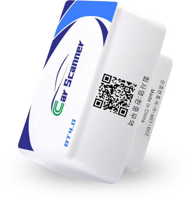 스마트OBD YMOBD 자동차 진단기 OBD2 스캐너 차량 고장진단기 ELM327 안드로이드+아이폰 동시호환, 1개