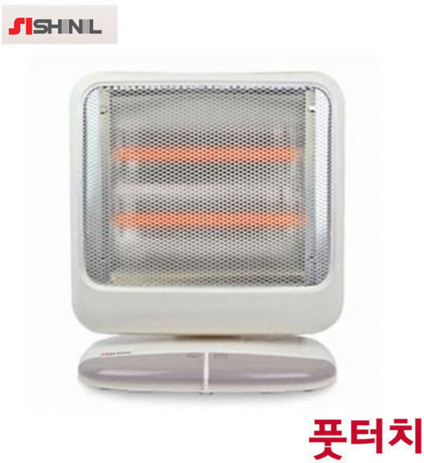 신일 풋터치 할로겐 히터/발난로/난방/카폰 전기히터, 1개
