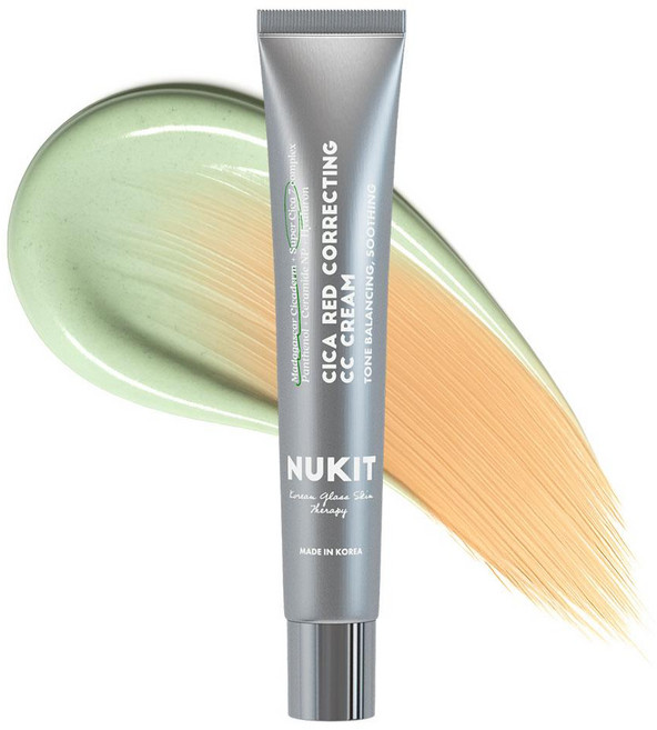 뉴킷 시카 레드 코렉팅 CC크림 수딩 홍조 커버, 1개, 50ml, 그린