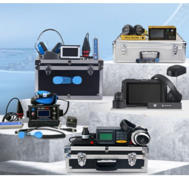 고정밀 누수 탐지기 수돗물 배관 전문 누수 측정용 관로 탐지기 2_빅옐로우F999K아날로그, 1개