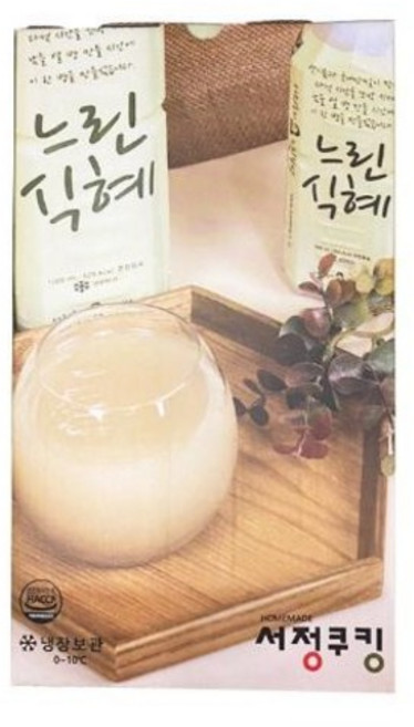 [CO(가공식품(커피/차/음료))]서정옥의 느린부엌 느린식혜 1000ML X 4, 1L